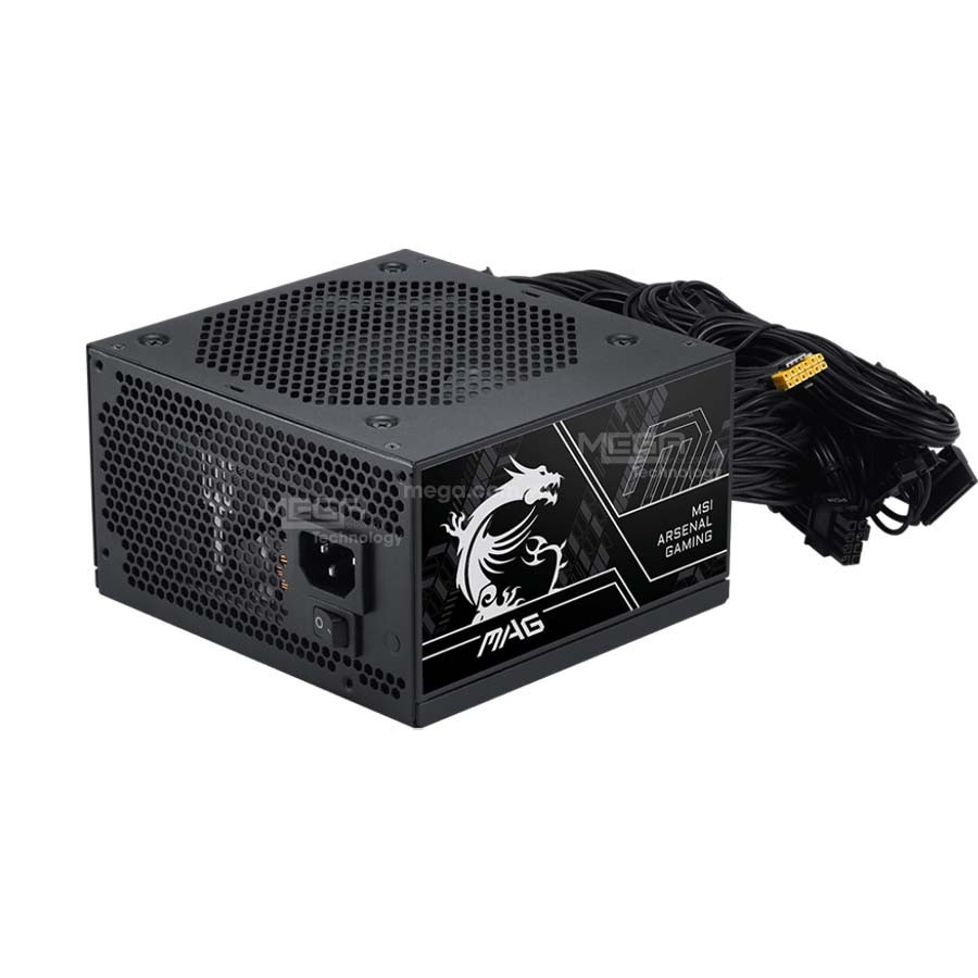 Nguồn máy tính MSI MAG A750BN PCIE5 III (750W/ 80 Plus Bronze/ ATX/ Đen)