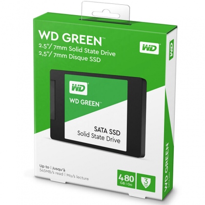 SSD Western Digital Green SATA III 480GB
