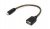 Cable OTG Unitek dây Đen (YC438) đầu micro USB