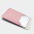 Túi chống sốc bảo vệ laptop chất liệu da PU màu hồng 15'