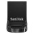 USB SanDisk Ultra Fit 3.1 Flash Drive, CZ430 128GB, Black,Plug & Stay