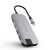 Cổng chuyển Hyperdrive SLIM USB-C Multi Port Hub  for MacBook, PC & Devices (HD247B Gray)