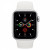 Apple Watch Series 5 GPS + Cellular, 44mm Silver Aluminium Case with White Sport Band - S/M & M/L MWWC2VN-A