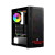Case Vitra Saphira NX11 E-ATX 3FRGB Black (Kèm 3 RGB)