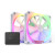 Fan case NZXT F140RGB - 140mm RGB Fans - Màu Trắng (RF-R14DF-W1)