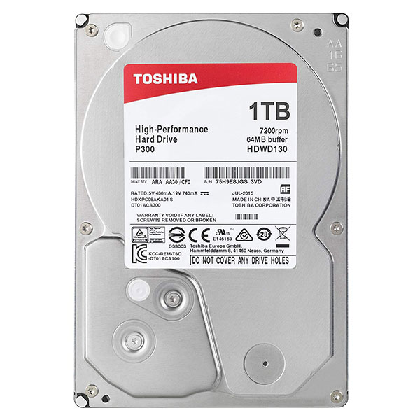 HDD PC 1TB Toshiba