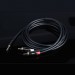 Cáp âm thanh 3.5mm ra 2RCA dài 1M Ugreen 10749