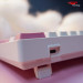 Bàn phím LeoPold FC750R PD White Pink OE Cherry Brown switch