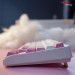 Bàn phím LeoPold FC750R PD White Pink OE Cherry Silent Red switch