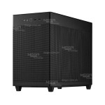 Case Asus PRIME MESH AP201 TG BLACK (Mặt kính, mATX, Rad360, USB-C, sẵn 1Fan) 