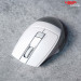 Chuột không dây FB35 Wireless A4tech Trắng xám(Bluetooth/ Wireless Mode, Mutil-Device)