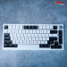 Bàn phím cơ Fuhlen H75S Panda 3 Mode Wireless Fuhlen Red Pro switch