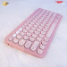 Bàn phím Logitech Pebble Key 2 K380S Bluetooth Hồng ( Tonal Rose )
