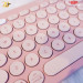 Bàn phím Logitech Pebble Key 2 K380S Bluetooth Hồng ( Tonal Rose )