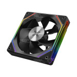 Fan case Xigmatek Infinity Pro 5 ARGB Reverse Đen (Fan ngược) (EN49378)