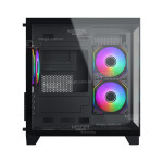 Case Xigmatek AQUA M NANO 3GF Black (EN45509)