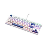 Bàn phím cơ có dây Machenike K500B-B87 Wired Red Switch LED Backlit White