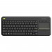 Bàn phím Logitech K400 plus wireless touch ĐEN