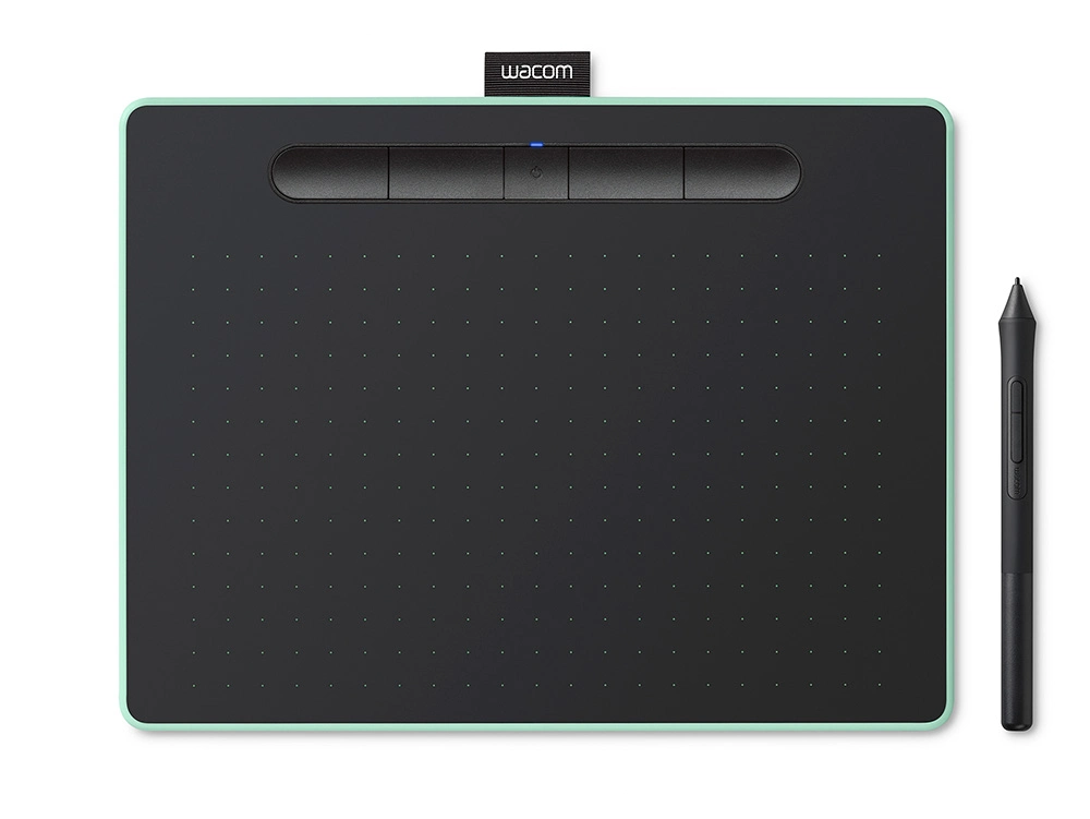 Bảng vẽ Wacom Intuos Medium Bluetooth Pistachio CTL-6100WL/E0-CX