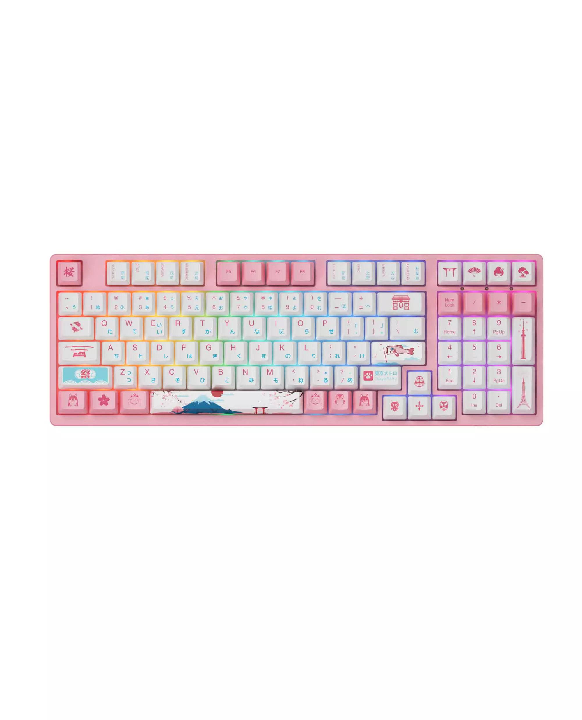 Bàn phím cơ AKKO 3098B Multi-modes World Tour Tokyo R2