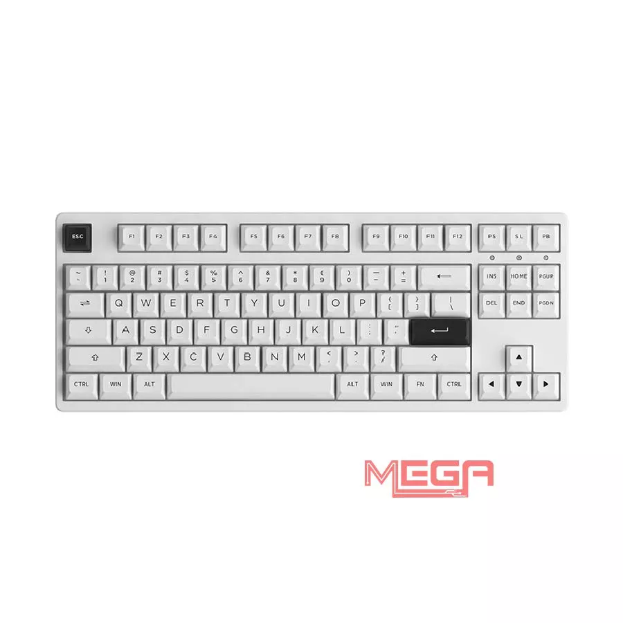 Bàn phím AKKO 3087 RF Black on White