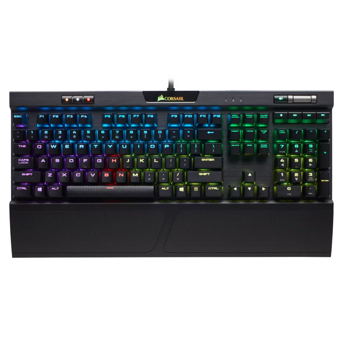 Bàn phím Corsair K70 MK.2 BLK Mx Blue RGB