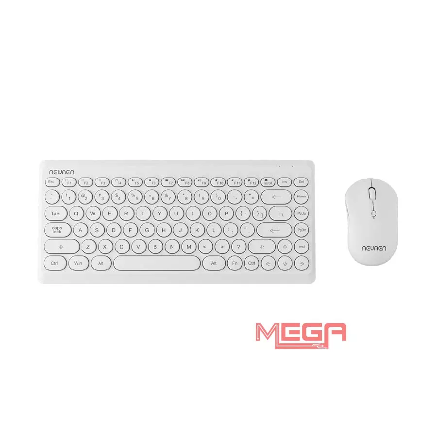 Bàn phím + chuột không dây Newmen D928 Trắng