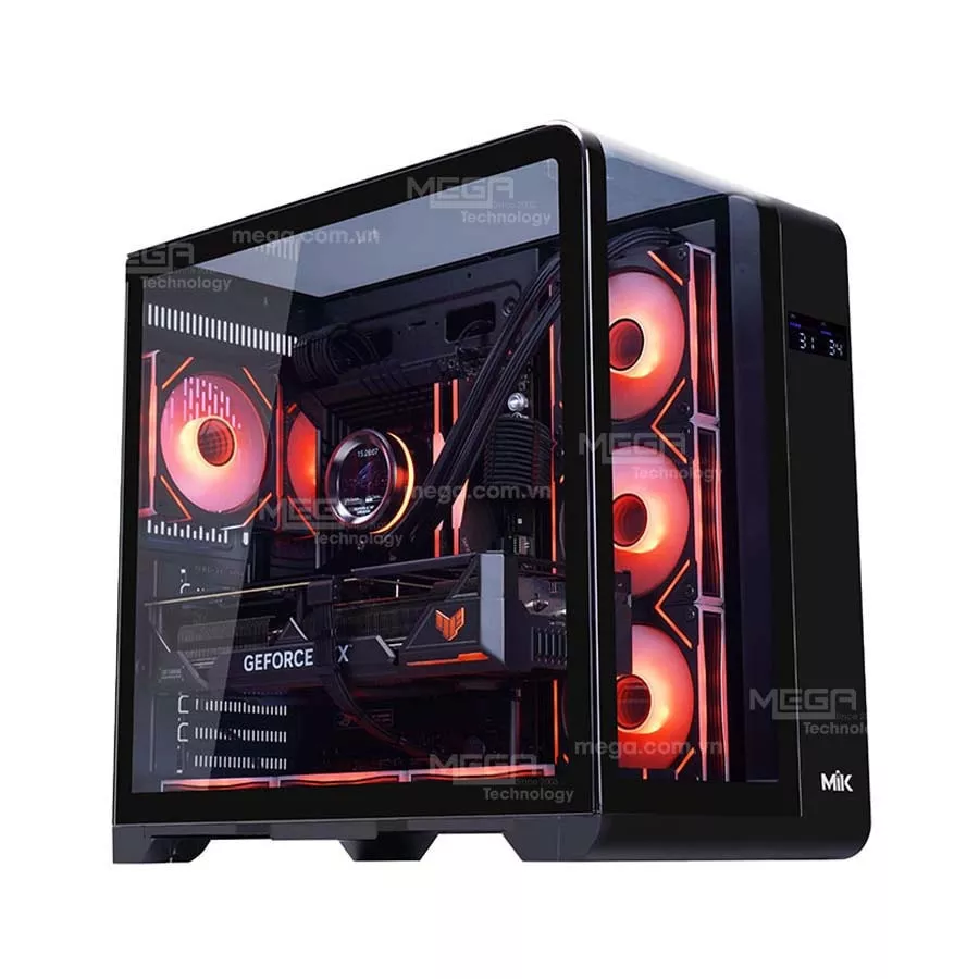 Vỏ Case Máy Tính MIK BARBATOS Black