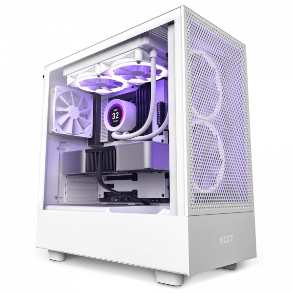 Case NZXT H5 Flow White CC-H51FW-01
