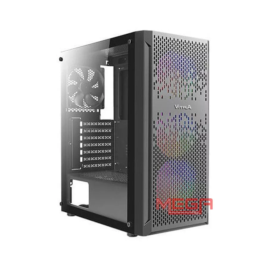 Case Vitra Saphira NX9 3FRGB E-ATX Black