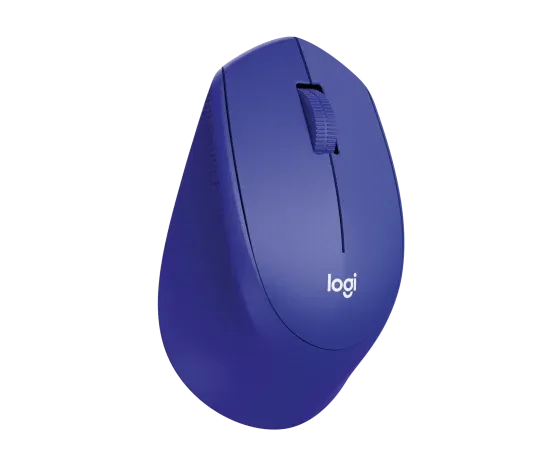 Chuột Logitech M331 Silent Wireless màu xanh dương