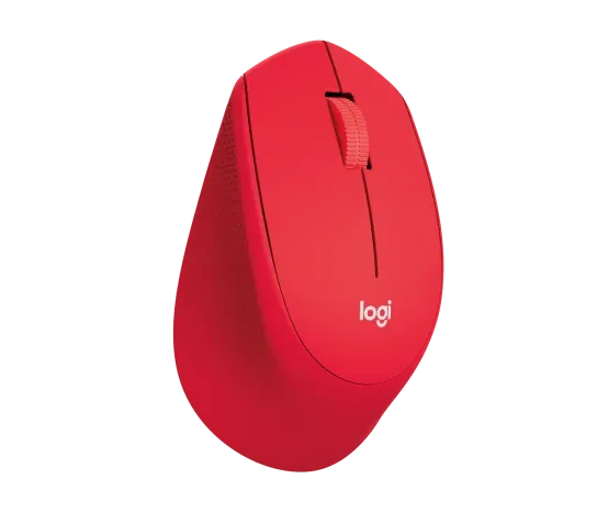 Chuột Logitech M331 Silent Wireless màu đỏ