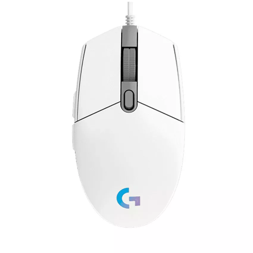 Chuột dây Logitech G102 2th Lightsync Gaming Trắng