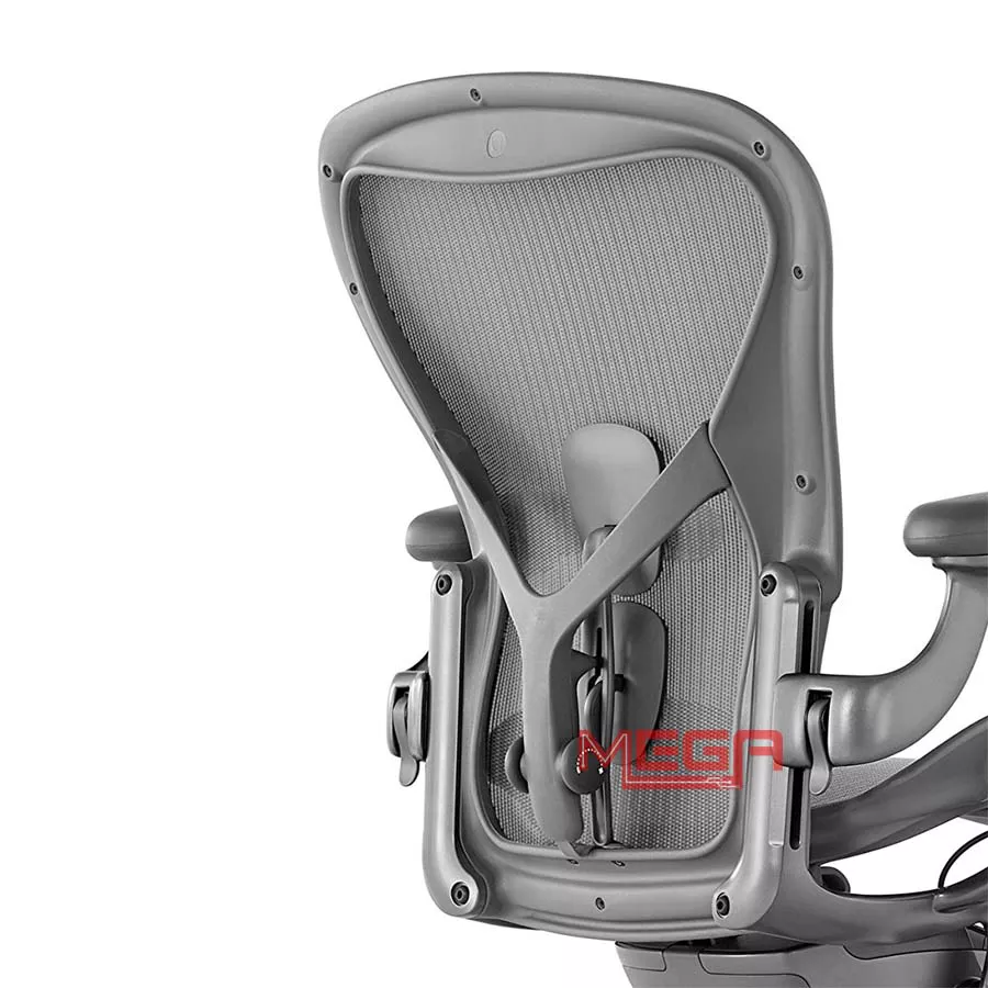 Ghế công thái học Herman Miller Aeron chân hợp kim