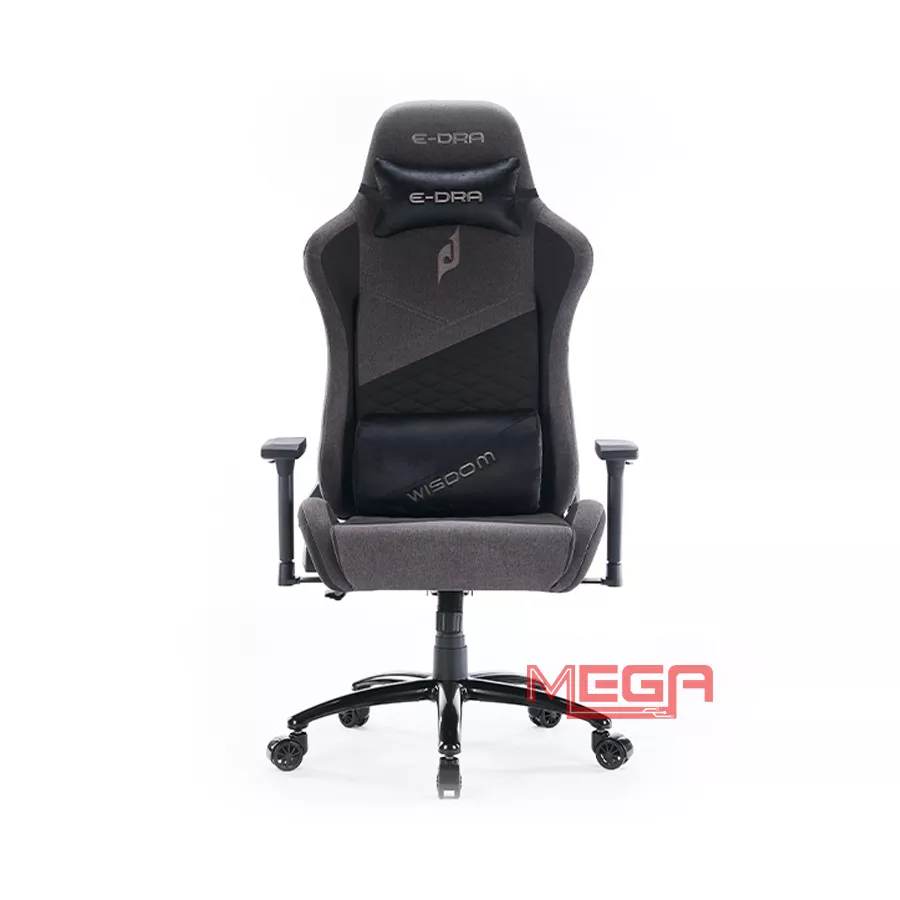 Ghế Gaming xoay E-Dra Wisdom EGC231 màu xám đen