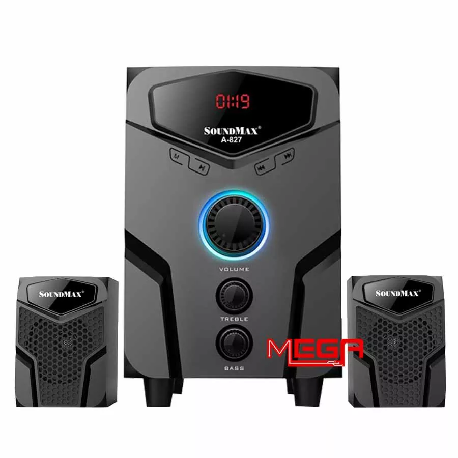 Loa Soundmax A827 2.1 (Jack RCA, USB/SD Card, Bluetooth)