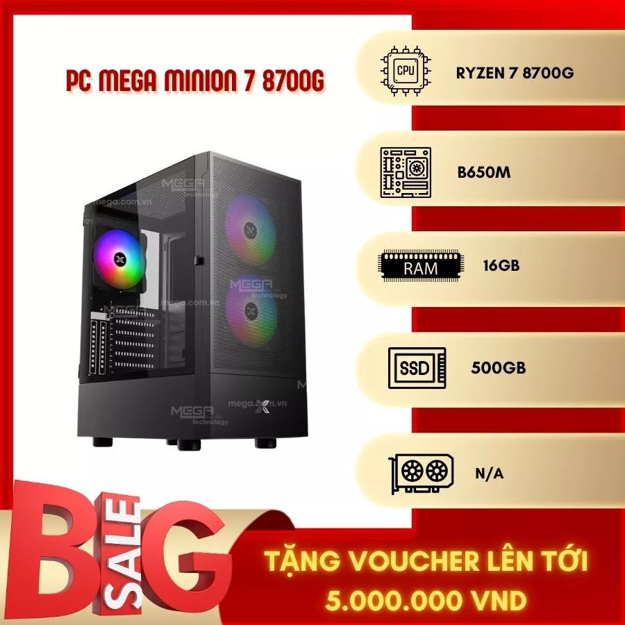 PC MEGA MINION 7 8700G