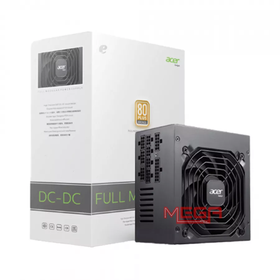 Nguồn ACER AC1000 PCIe 5.0 1000W Full Modular