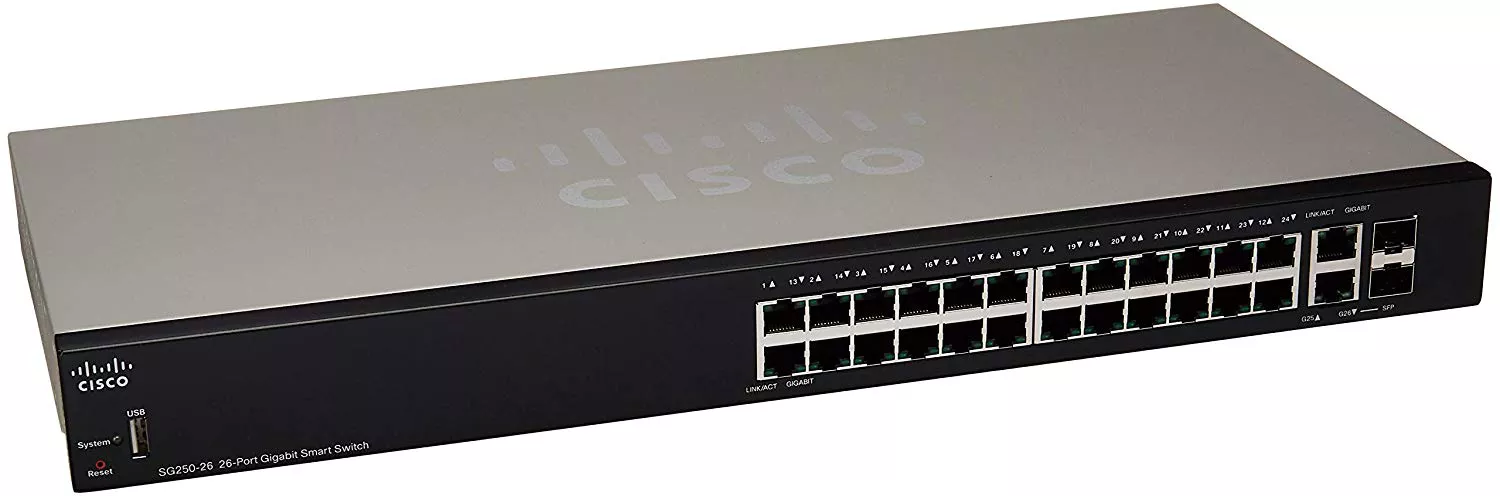 Switch Gigabit Cisco SG250-26 26-port