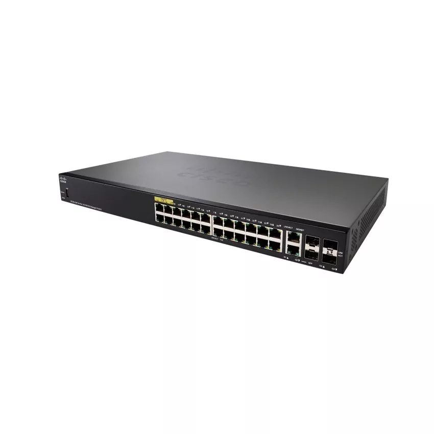 Switch Cisco 24-port SF350-24P-K9 PoE+