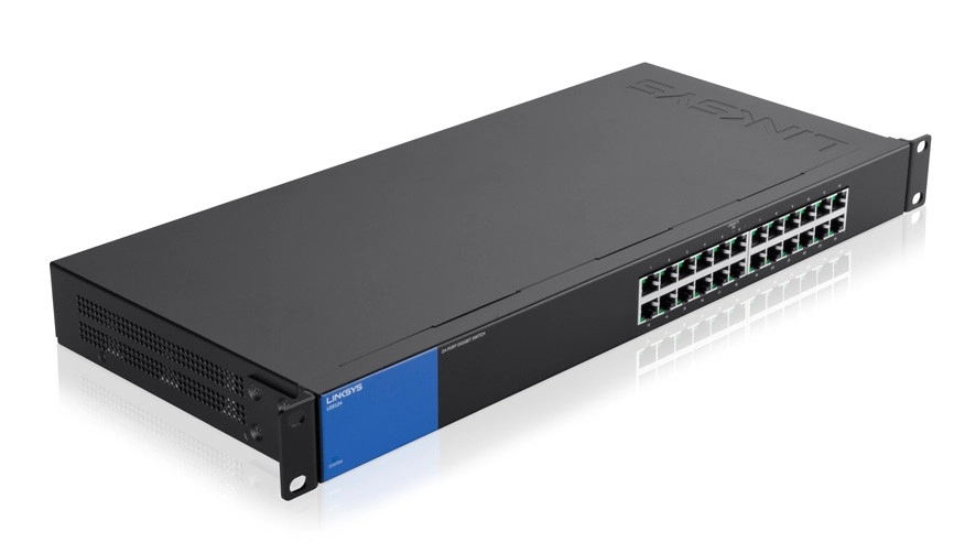 Switch Linksys LGS124 - 24 Ports Gigabit 24 Port 10/100/1000