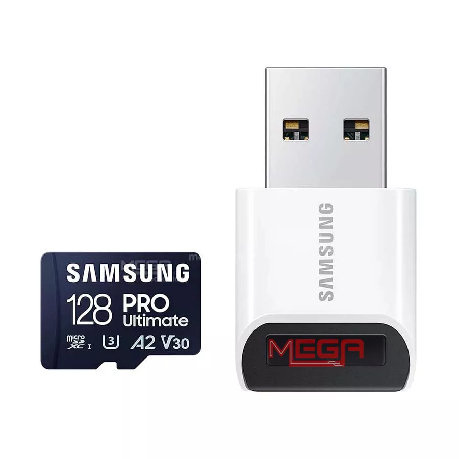 Thẻ Nhớ MicroSD  Samsung Pro Ultimate U3 A2 128GB With Reader