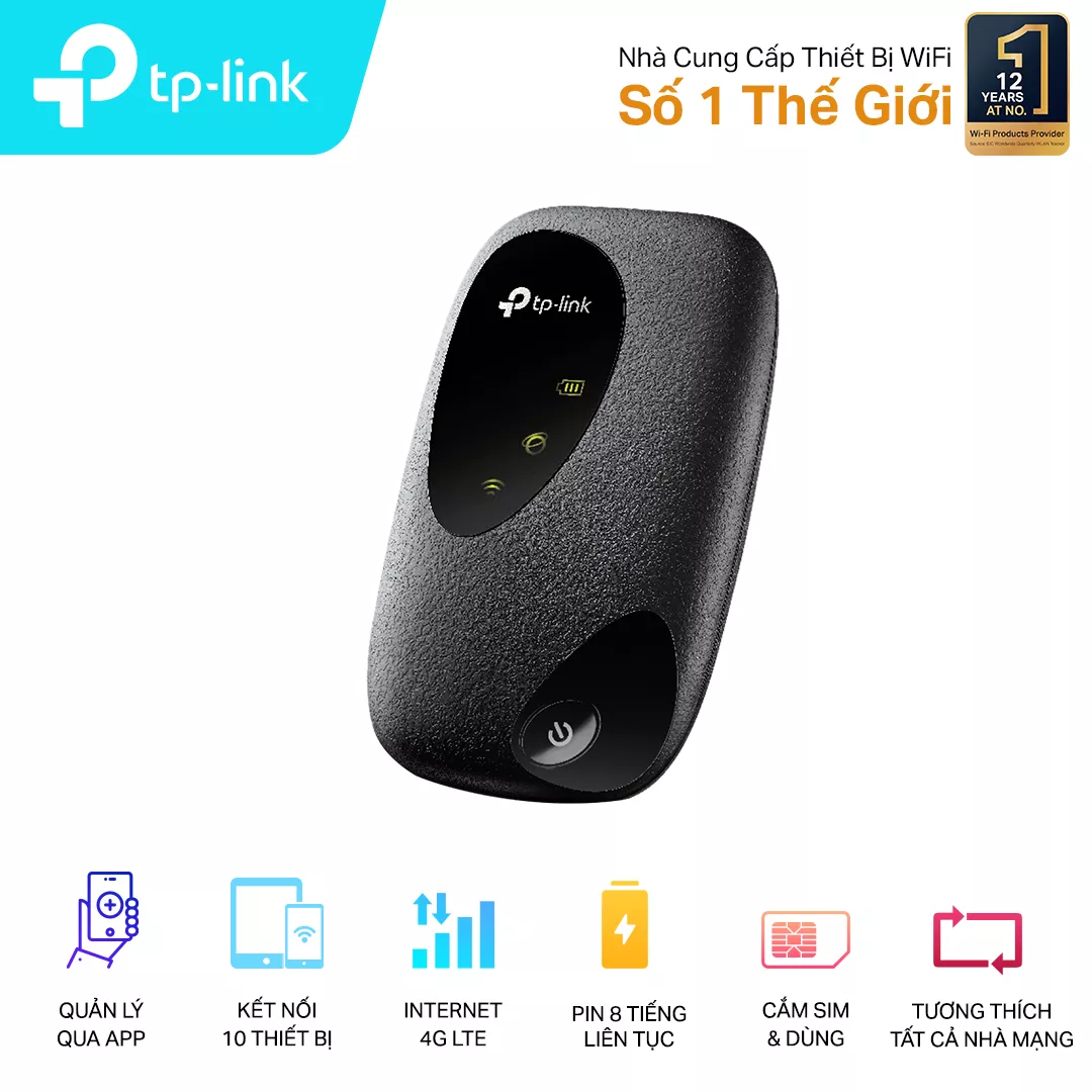 Bộ Phát Wi-Fi Di Động 4G LTE TP-LINK M7000