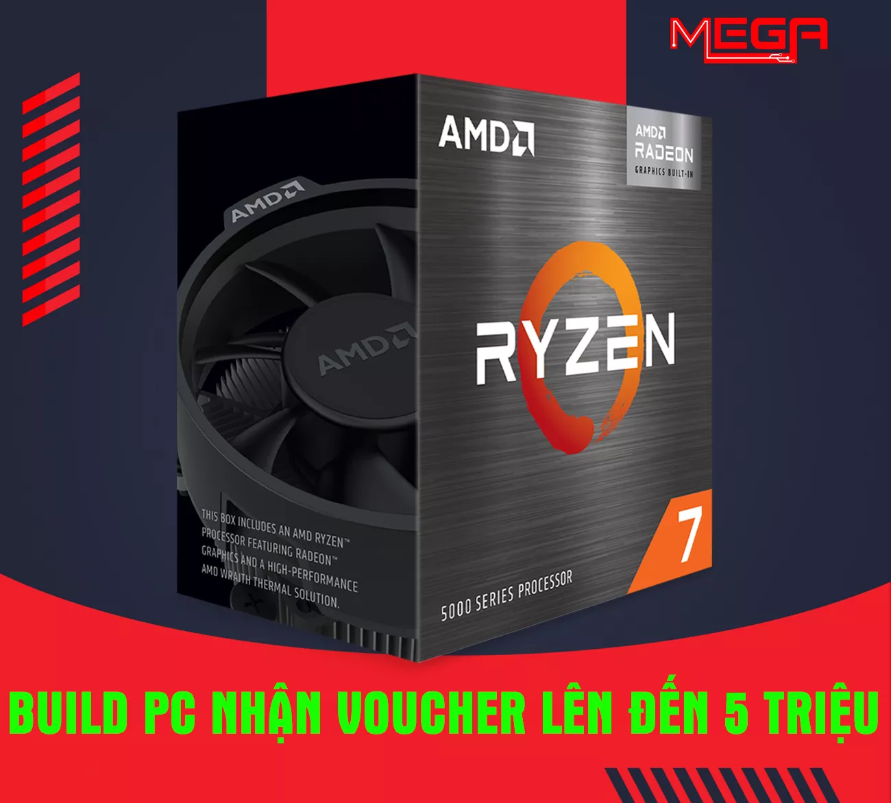 CPU AMD RYZEN 7 5700G Box