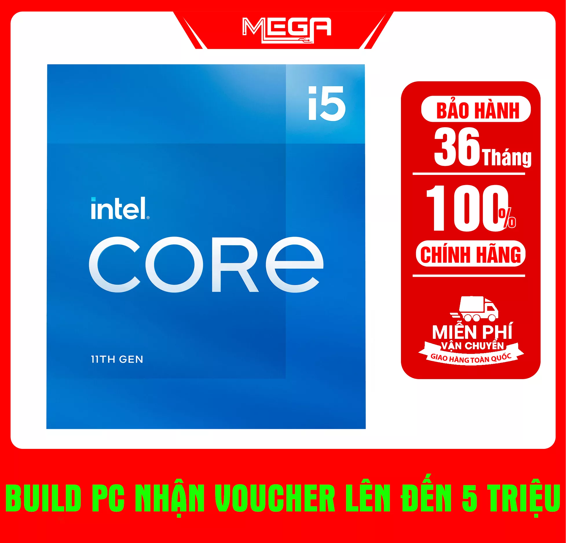 Cpu Intel Core i5 - 11400 Box