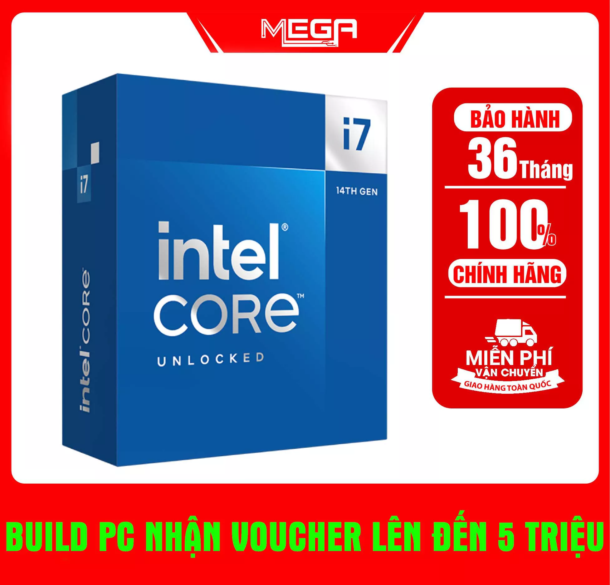 Cpu Intel Core i7 - 14700F Box