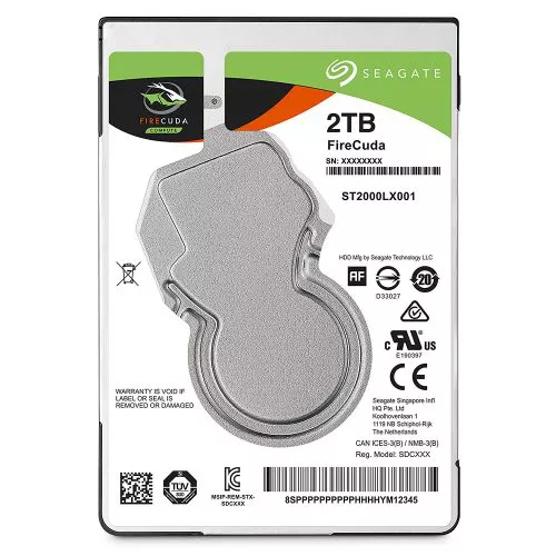 Ổ cứng laptop HDD 2TB Seagate FireCuda ST2000LX001