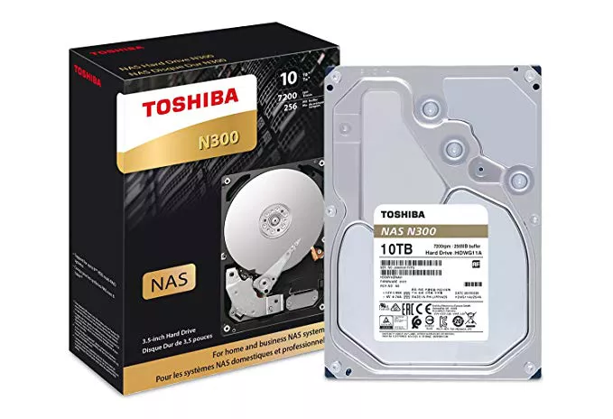 HDD 10TB Toshiba Internal 3.5 NAS N300