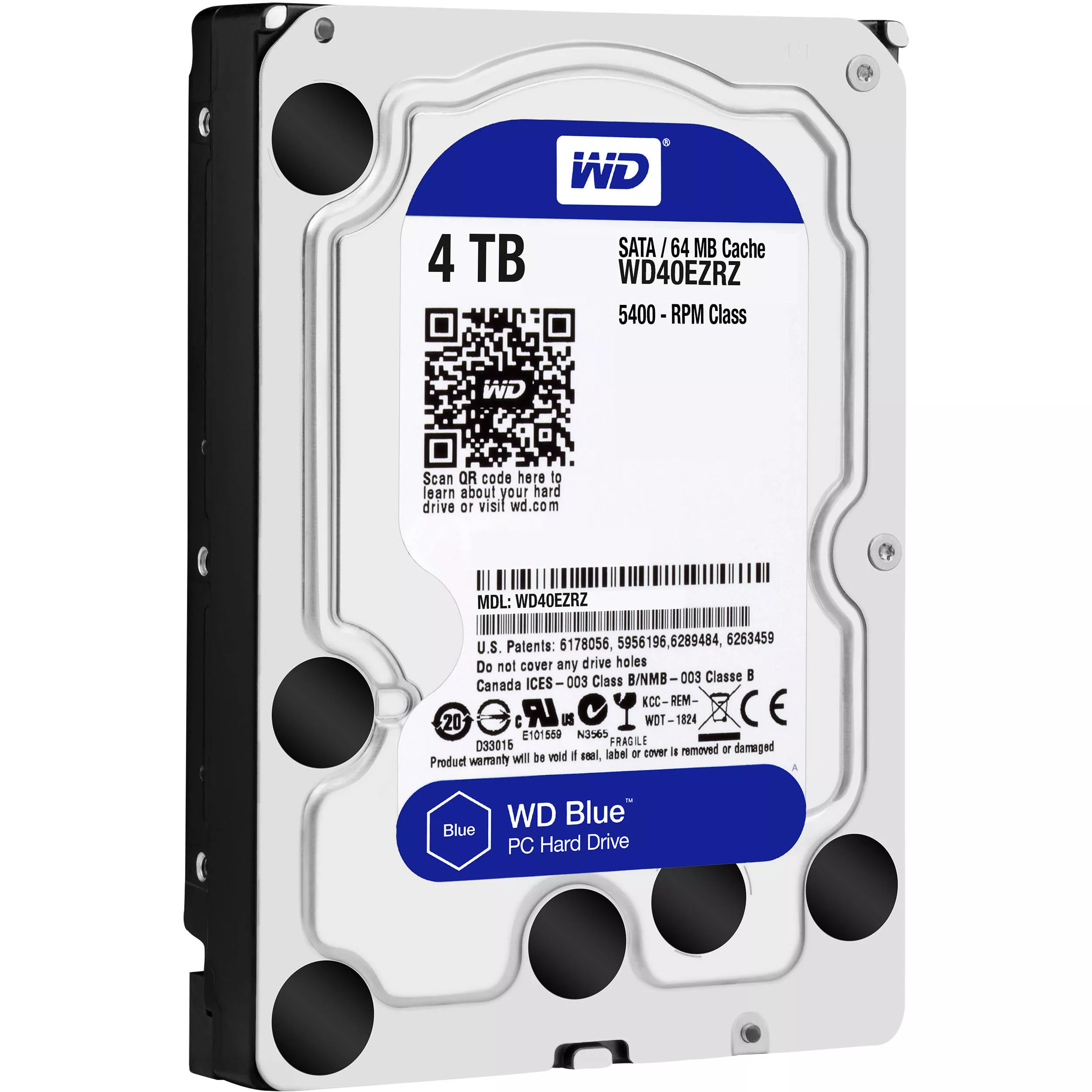 HDD PC 4TB WD- Blue WD40EZAX