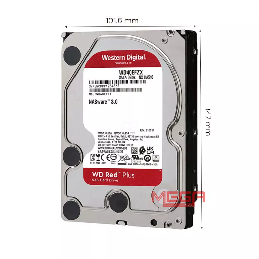 Ổ cứng PC 2TB WD Red Plus